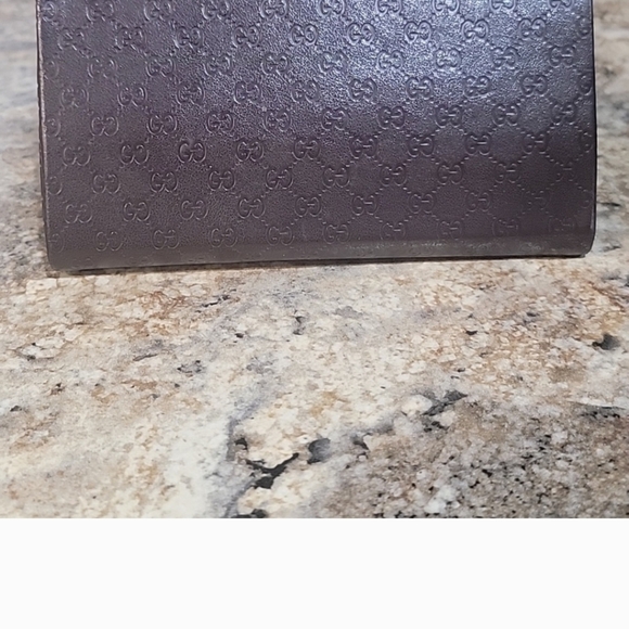 Gucci Embossed Tooled Eye Glass Sun Glass Case EUC - Picture 7 of 11